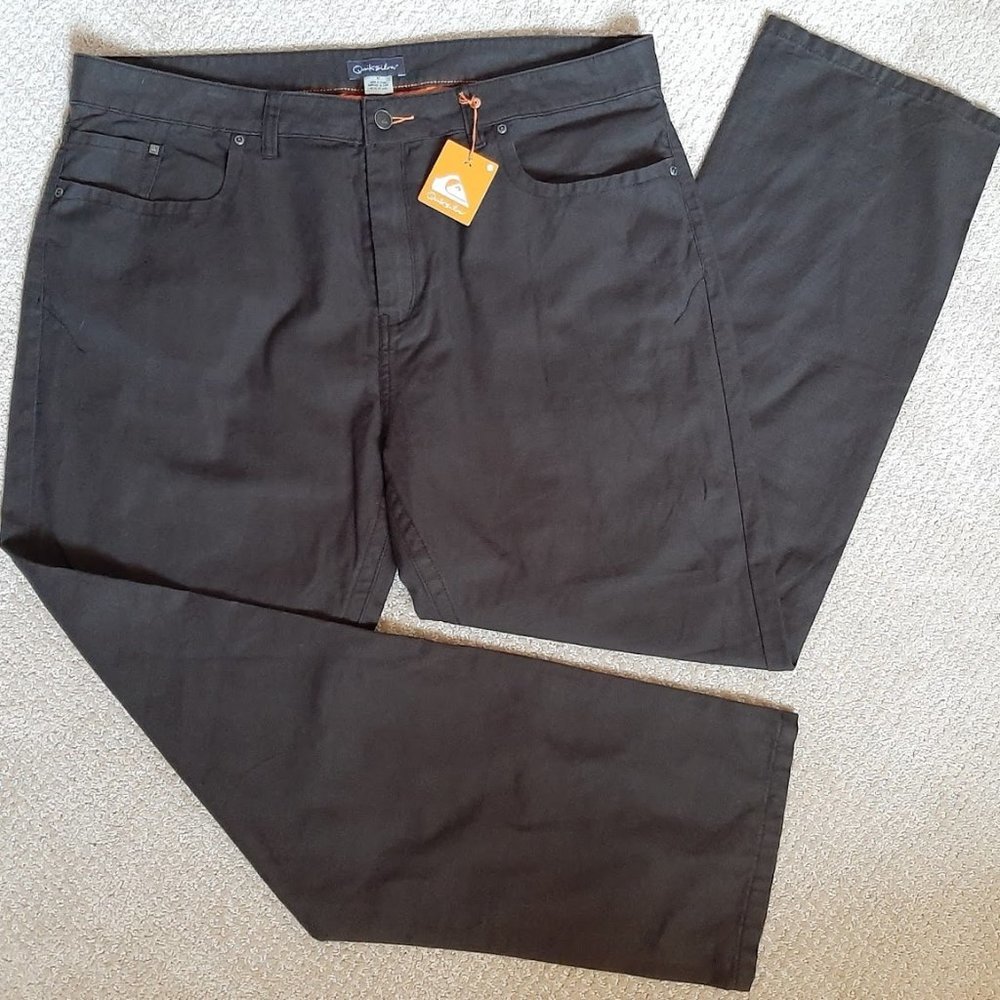 Quicksilver Mens Estilo Pants Charcoal 40/32